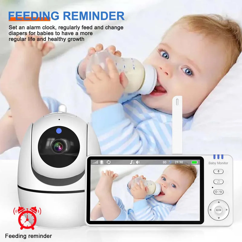 5-Inch Video Baby Monitor – Safety, Comfort, and Peace of Mind for Your Family