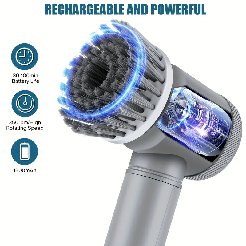 Electric Spin Scrubber – Effortless Cleaning for a Sparkling Home