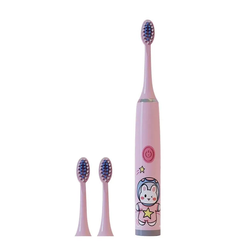 Cartoon Electric Toothbrush for Kids – Fun, Safe, and Effective Dental Care