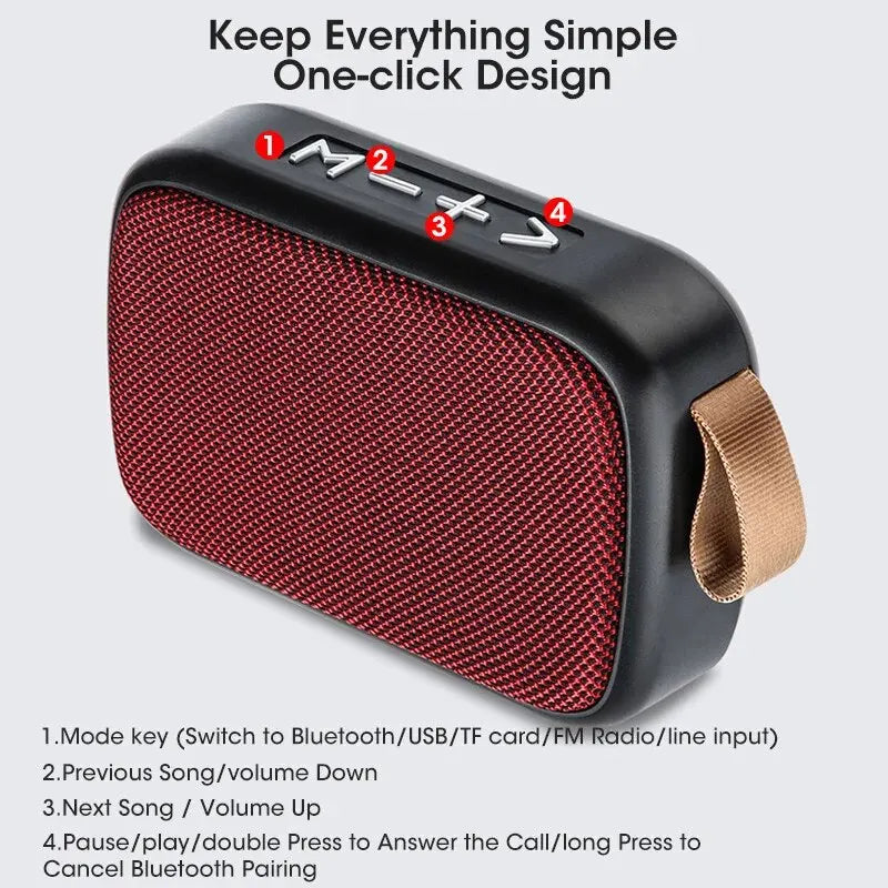 New Wireless Bluetooth Speaker – Portable Sound, Stylish Design