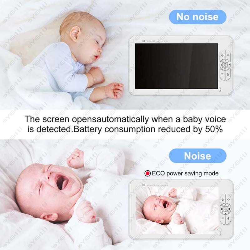 5-Inch Video Baby Monitor – Safety, Comfort, and Peace of Mind for Your Family