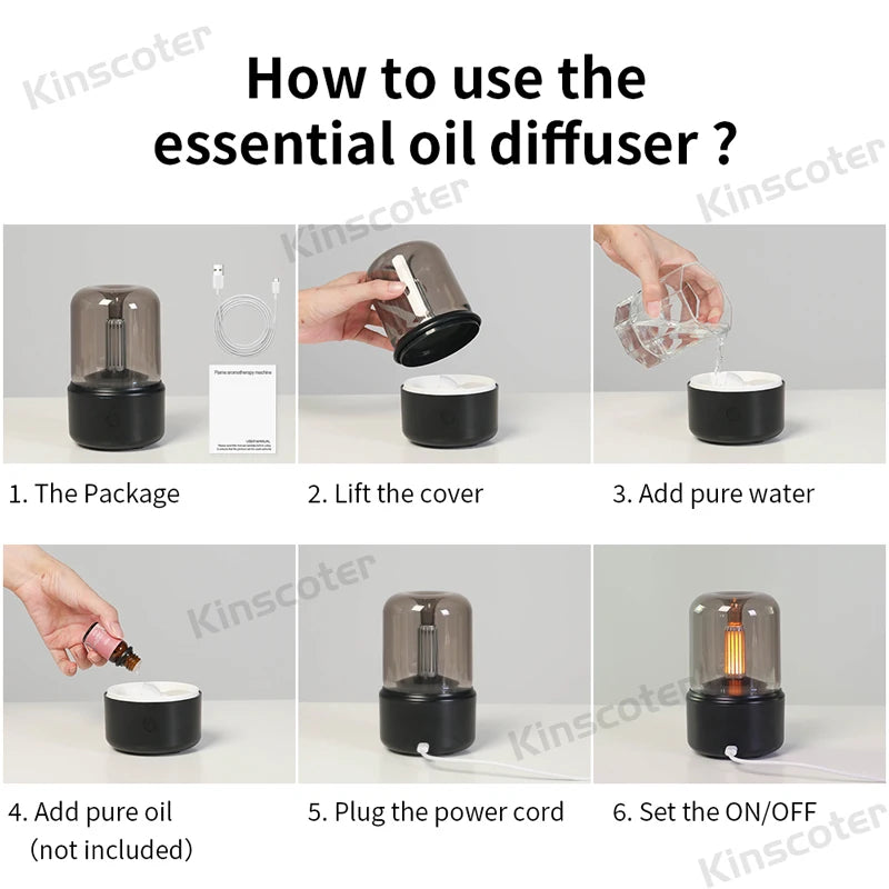 Portable Mini Aroma Diffuser – Relaxation in Every Breath