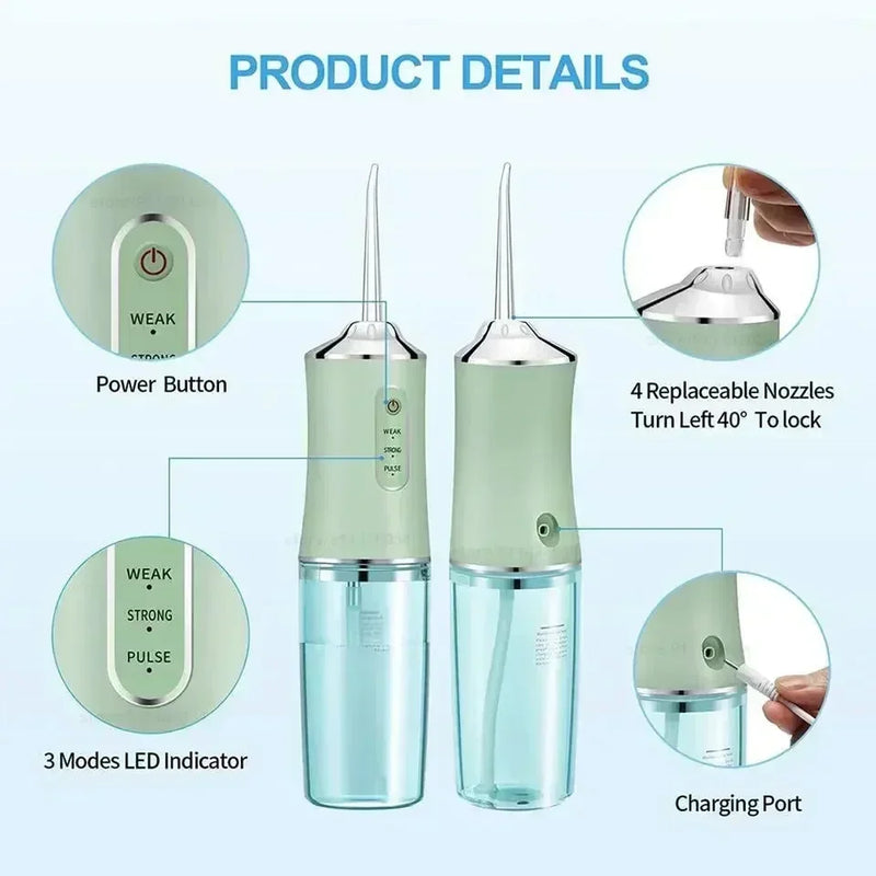 Portable Dental Water Flosser – Advanced Oral Care Made Easy